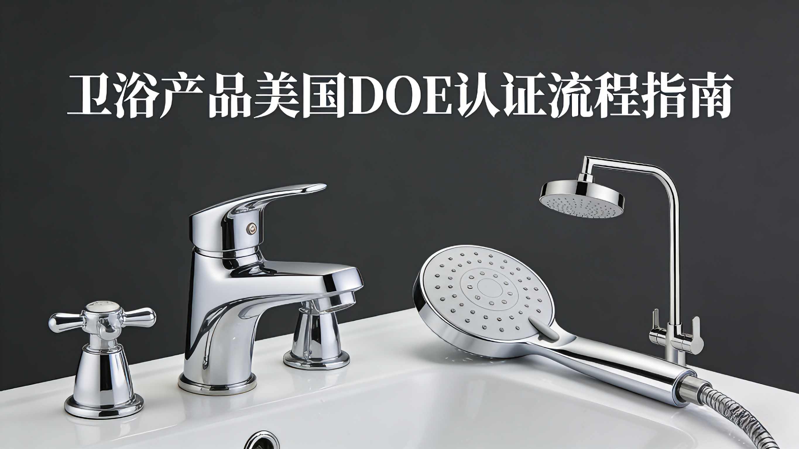 水龍頭、淋浴頭等衛(wèi)浴產(chǎn)品美國(guó)DOE認(rèn)證流程指南(圖1)